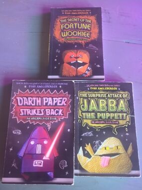 Origami Yoda Book Set - Purple and Black Covers